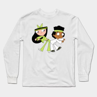 Isabella and Baljeet Disco Miniature Golfing Long Sleeve T-Shirt